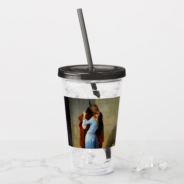 Kiss Francesco Hayez Take Away Mugg (Framsida Ice)