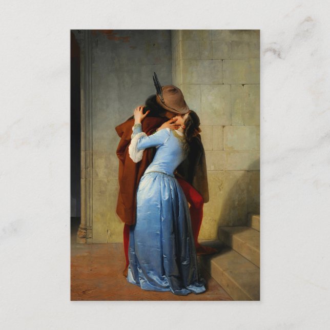 Kiss Francesco Hayez Tilläggskort (Framsida)