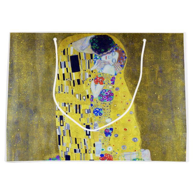 Kiss, Gustav Klimt (Framsidan)