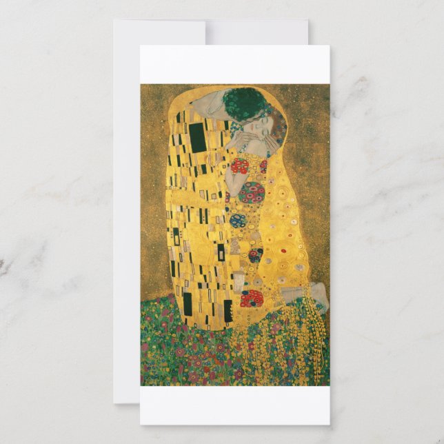 Kiss - Gustav Klimt (Framsida)