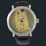 Kiss - Gustav Klimt Armbandsur<br><div class="desc">Det här är en vintage som heter "The Kiss" av Gustav Klimt.</div>