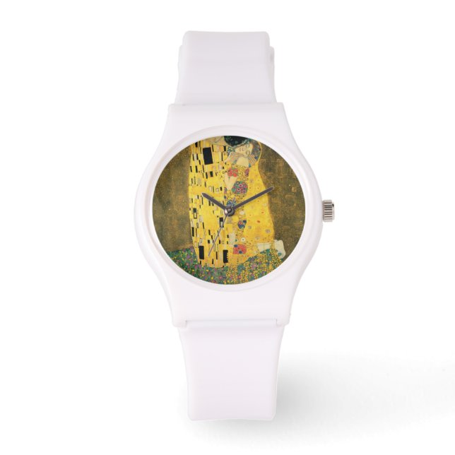 Kiss - Gustav Klimt Armbandsur (Framsida)