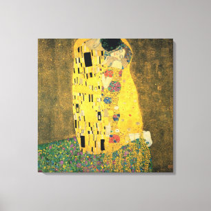 Kiss - Gustav Klimt Canvastryck