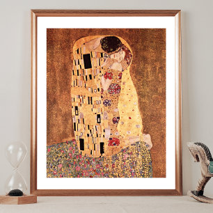 Kiss Gustav Klimt Fine Art Poster