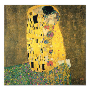 Kiss - Gustav Klimt Fototryck