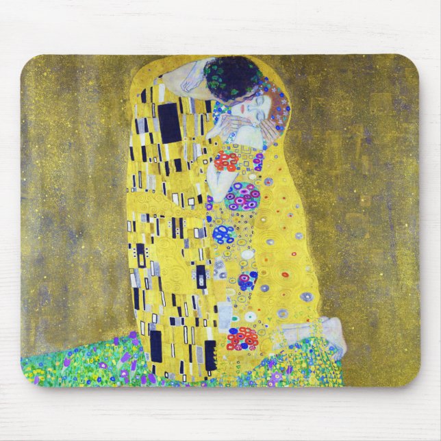 Kiss, Gustav Klimt Musmatta (Framsidan)