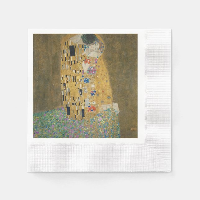 Kiss - Gustav Klimt Pappersservett (Framsidan)
