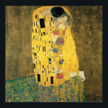 Kiss - Gustav Klimt Poster<br><div class="desc">Det här är en vintage som heter "The Kiss" av Gustav Klimt.</div>
