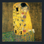 Kiss - Gustav Klimt Poster<br><div class="desc">Det här är en vintage som heter "The Kiss" av Gustav Klimt.</div>