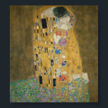 Kiss - Gustav Klimt Poster<br><div class="desc">Berömdens romantiska målning av Gustav Klimt. Kiss är ett vackert mästerverk för äkta älskare av underbar konst. Detta är den bästa bild du kan hitta på Zazzle och du kan därför förvänta dig högkvalitativ utskrift på många underbara Klimt-presentidéer.</div>