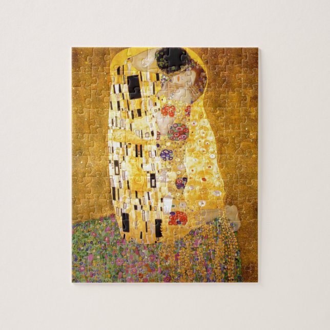 Kiss Gustav Klimt Pussel (Vertikal)