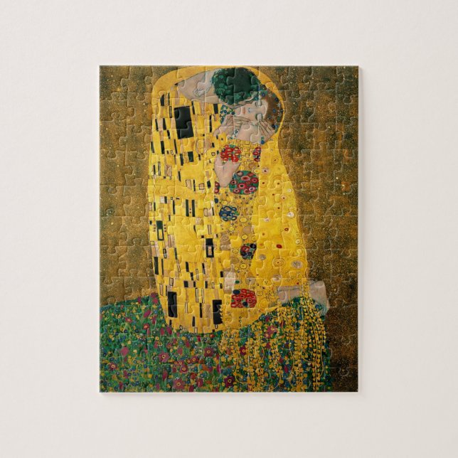 Kiss Gustav Klimt Puzzle Pussel (Vertikal)