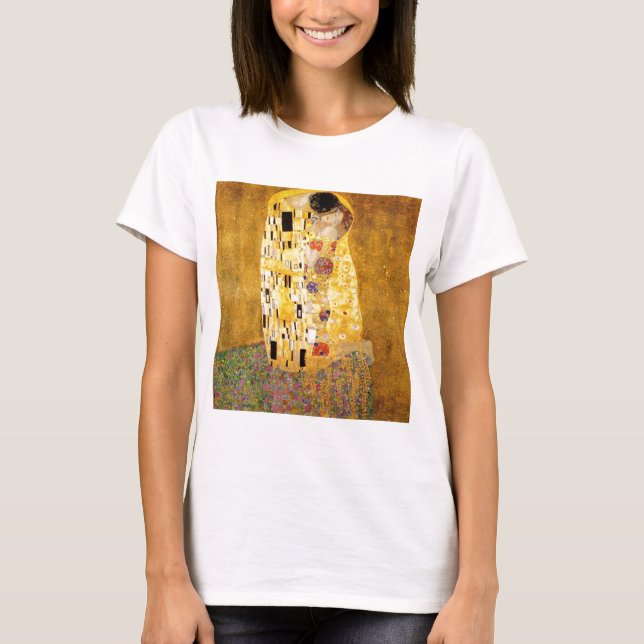 Kiss Gustav Klimt Tee (Framsida)