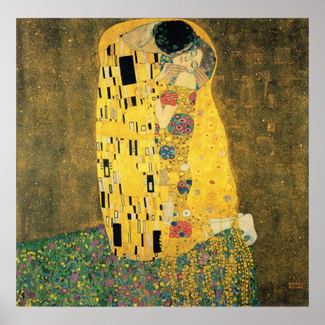 Kiss - Gustav Klmit Poster (Framsidan)