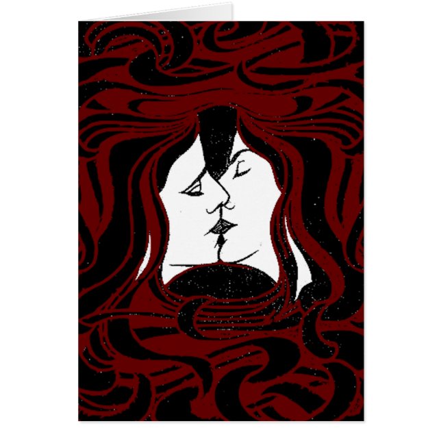 Kiss Hälsningskort (Framsidan)