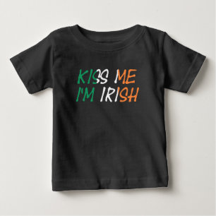 Kiss Jag är Irish Baby Jersey TShirt cn T Shirt