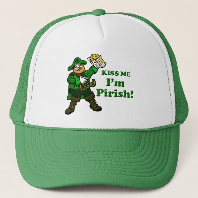 Kiss, jag är Pirish Keps (Framsida)