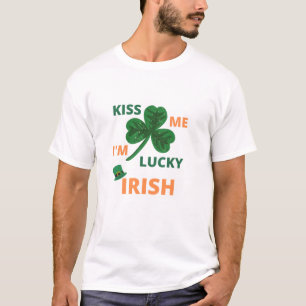 Kiss jag har tur, irish T-Shirt