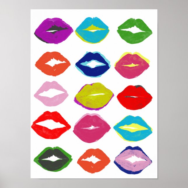 Kiss Kiss Poster (Framsidan)