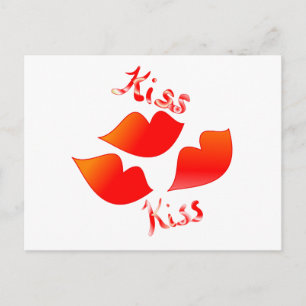 Kiss Kiss Vykort
