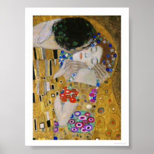 KISS KLIMT FINE ART POSTER