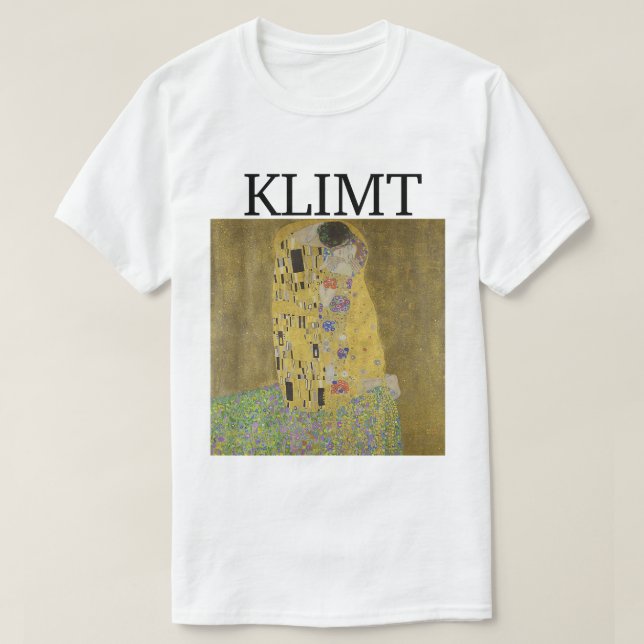 Kiss Klimt T-Shirt (Design framsida)