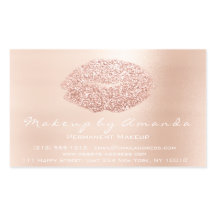 Kiss Läppar Glitter Makeup Beauty Salon Microbladi