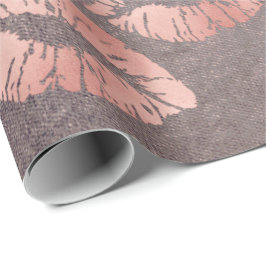 Kiss Läppar Makeup  Rosa ros Guld Lila Grung Presentpapper