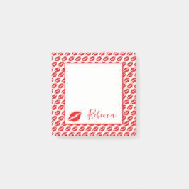 Kiss Läppar Post-it Block