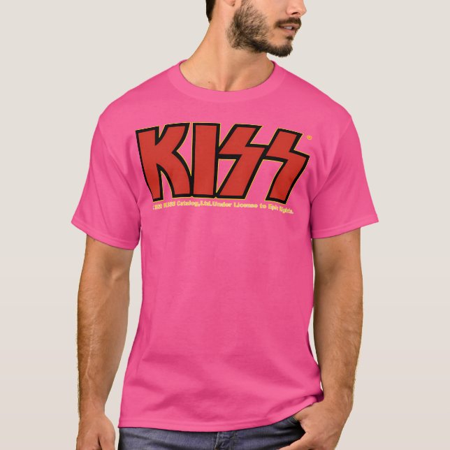 Kiss-Logotyp T Shirt (Framsida)