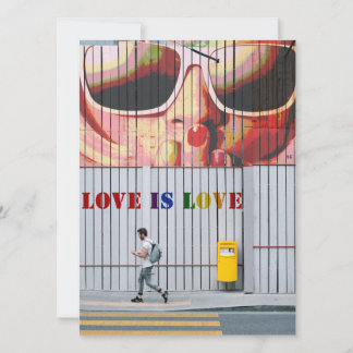 Kiss-Love Is Love HBTQ/Lesbisk Spara Datum-kort Datumet