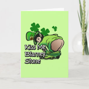 Kiss Me Blarney Stone Kort