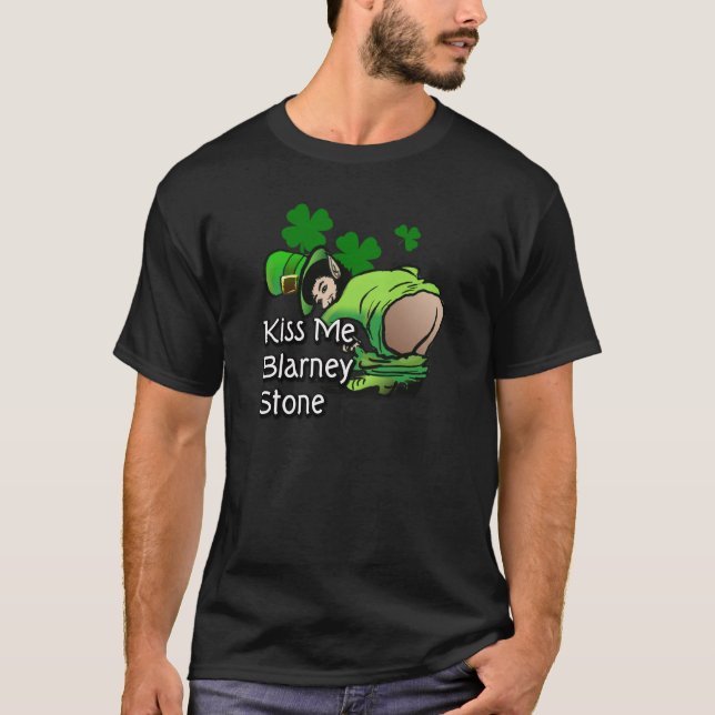 Kiss Me Blarney Stone Tee (Framsida)
