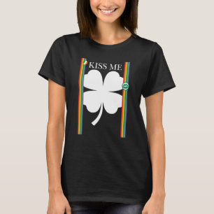 Kiss Me Coola C Löv St patrick's day Irish Celebra T Shirt