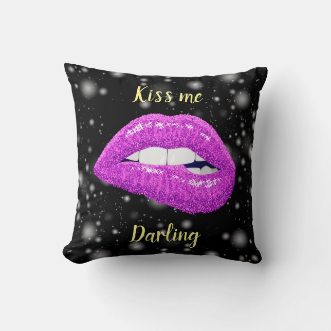 Kiss me Darling Kudde (Framsida)