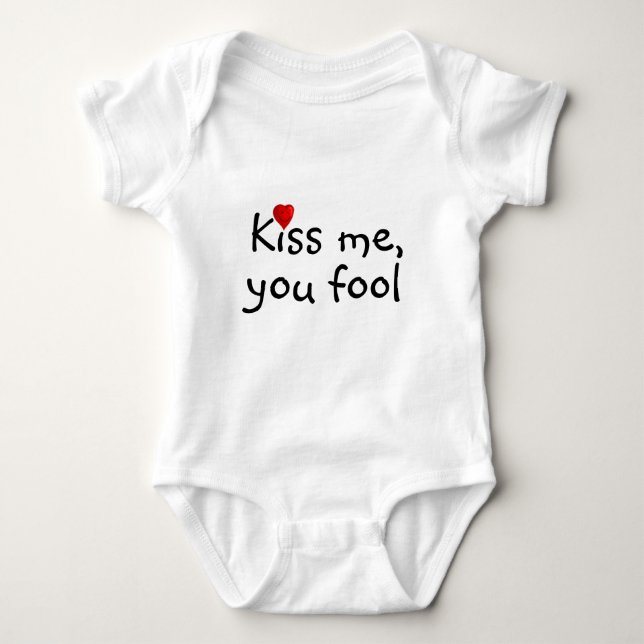 Kiss Me, din fool-unge T-shirt (Framsida)