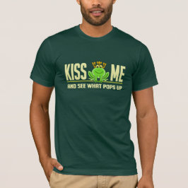 KISS ME Frog shirt - välj stil & färg Tee