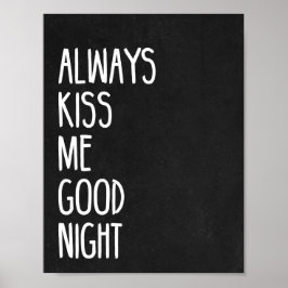 Kiss Me Goodnight Poster