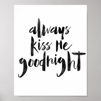 Kiss Me Goodnight Poster