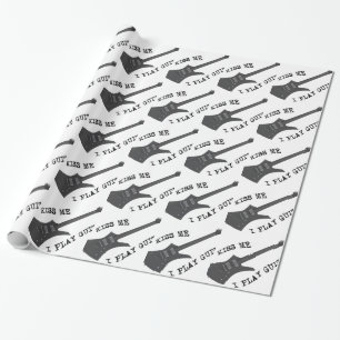 Kiss Me Guitar Player Presentpapper