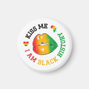 Kiss Me I is Black History Month African American Magnet