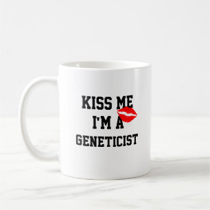 Kiss Me Im A Geneticist Mugg