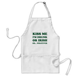 Kiss Me Im Drunk eller Irish Förkläde