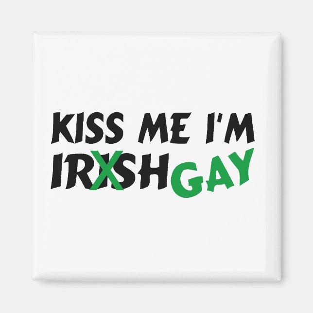 Kiss Me Im Irish Gay Magnet (Framsidan)