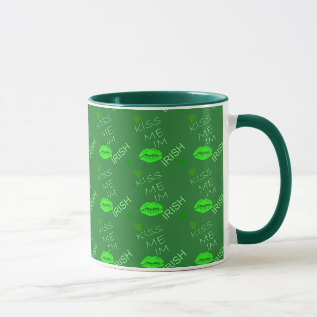Kiss Me Im Irish Mugg (Höger)