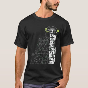 Kiss Me Im Irish St patrick's day Funny Träd Shamr T Shirt