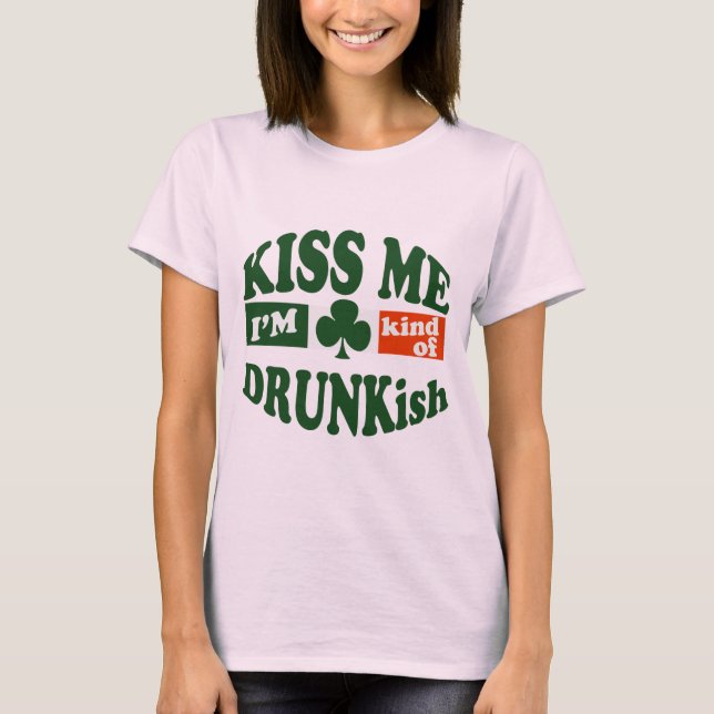 Kiss Me Im typ av dråkig Tröja (Framsida)