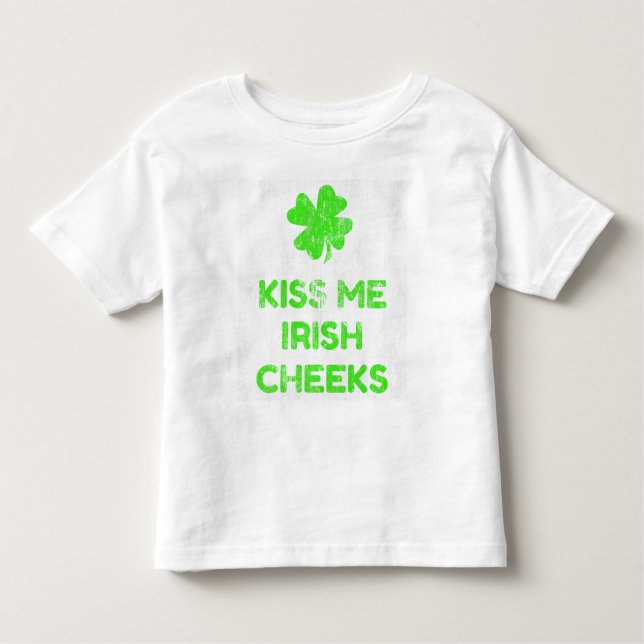 Kiss Me Irish Cheeks DS Tee (Framsida)