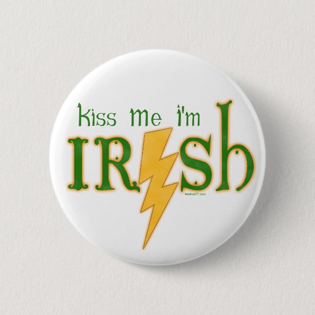 Kiss Me Irish Lighdown Bolt-knapp Knapp (Framsida)