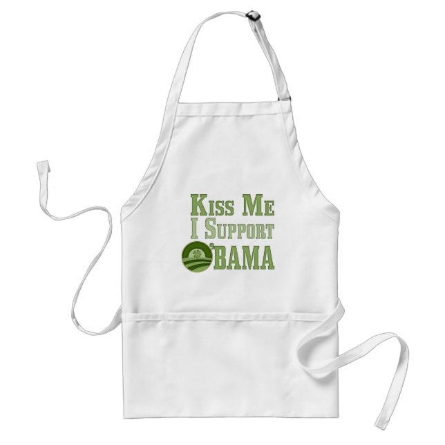 Kiss Me Irish Obama Förkläde (Framsidan)